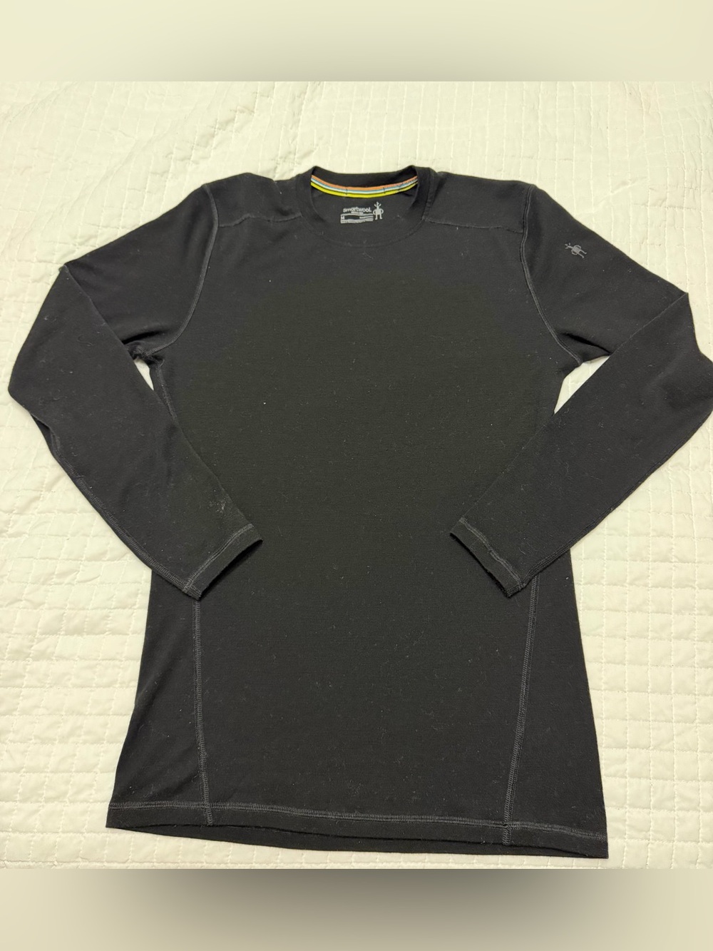 Smartwool Merino 250 Base Layer Shirt Men’s M Black